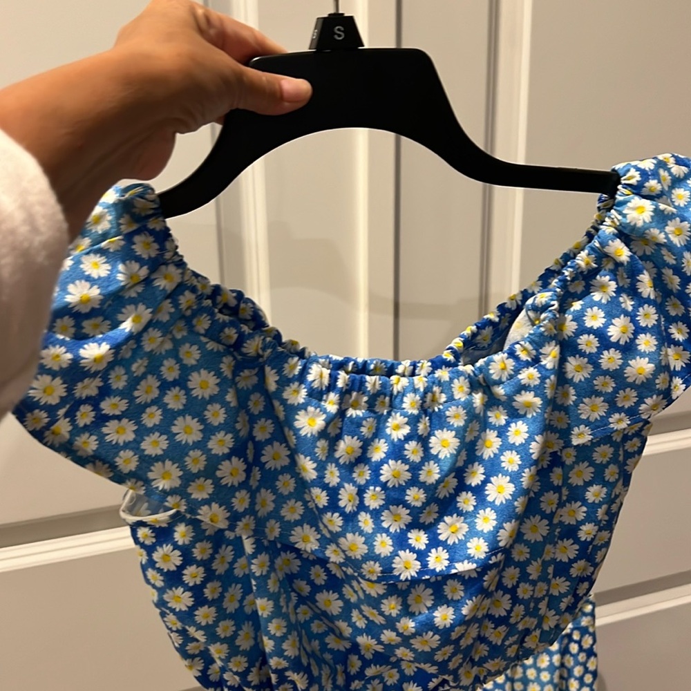 Top and skirt.